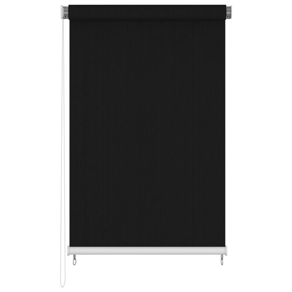 Roller blind black high-density polyethylene (hdpe) 55.1 x 90.6 in