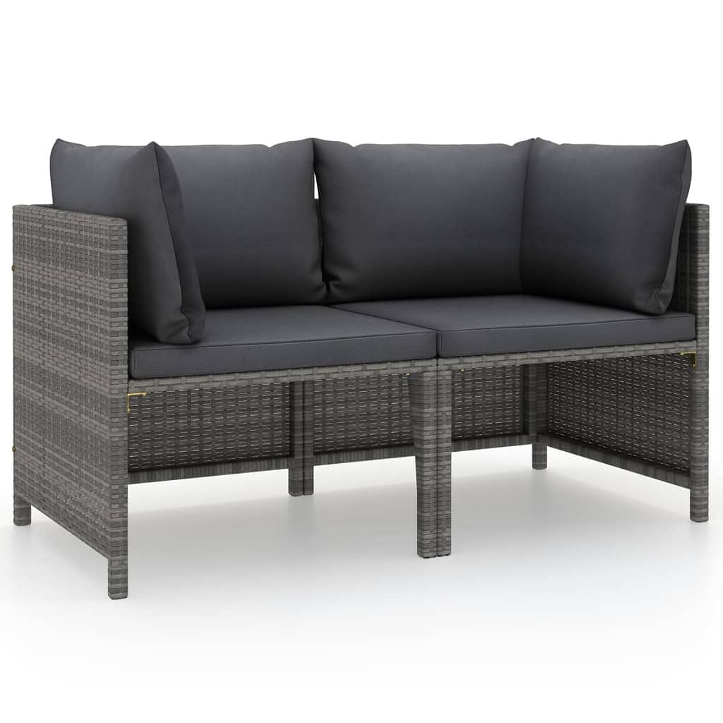 Garden sofa grey