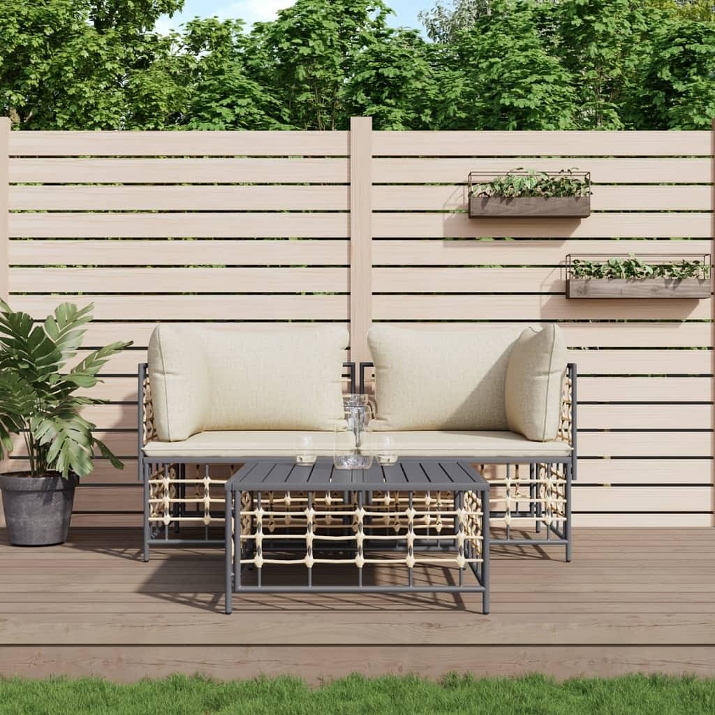 Garden lounge set anthracite