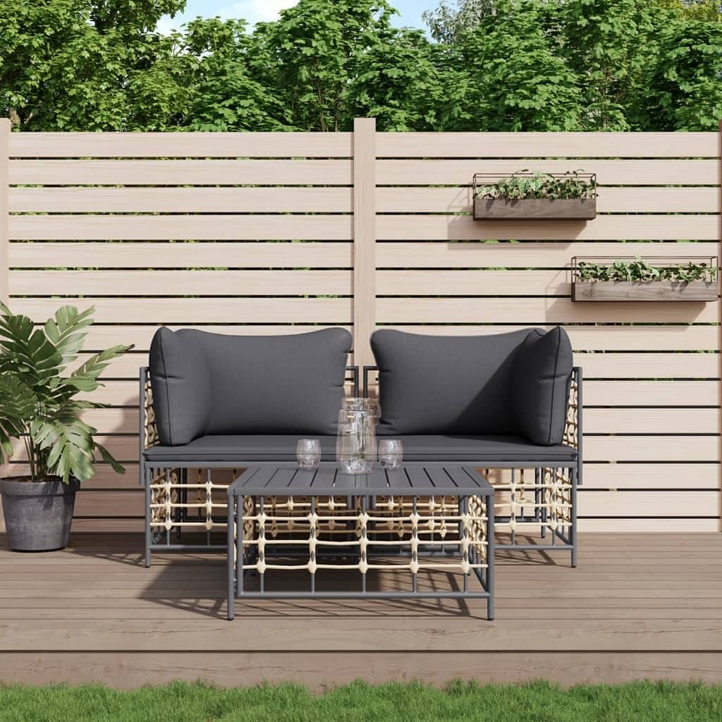 Garden lounge set anthracite