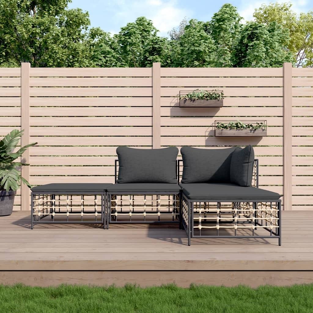 Garden lounge set anthracite