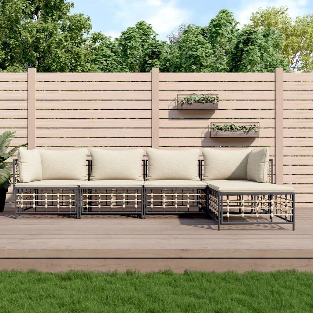 Garden lounge set anthracite