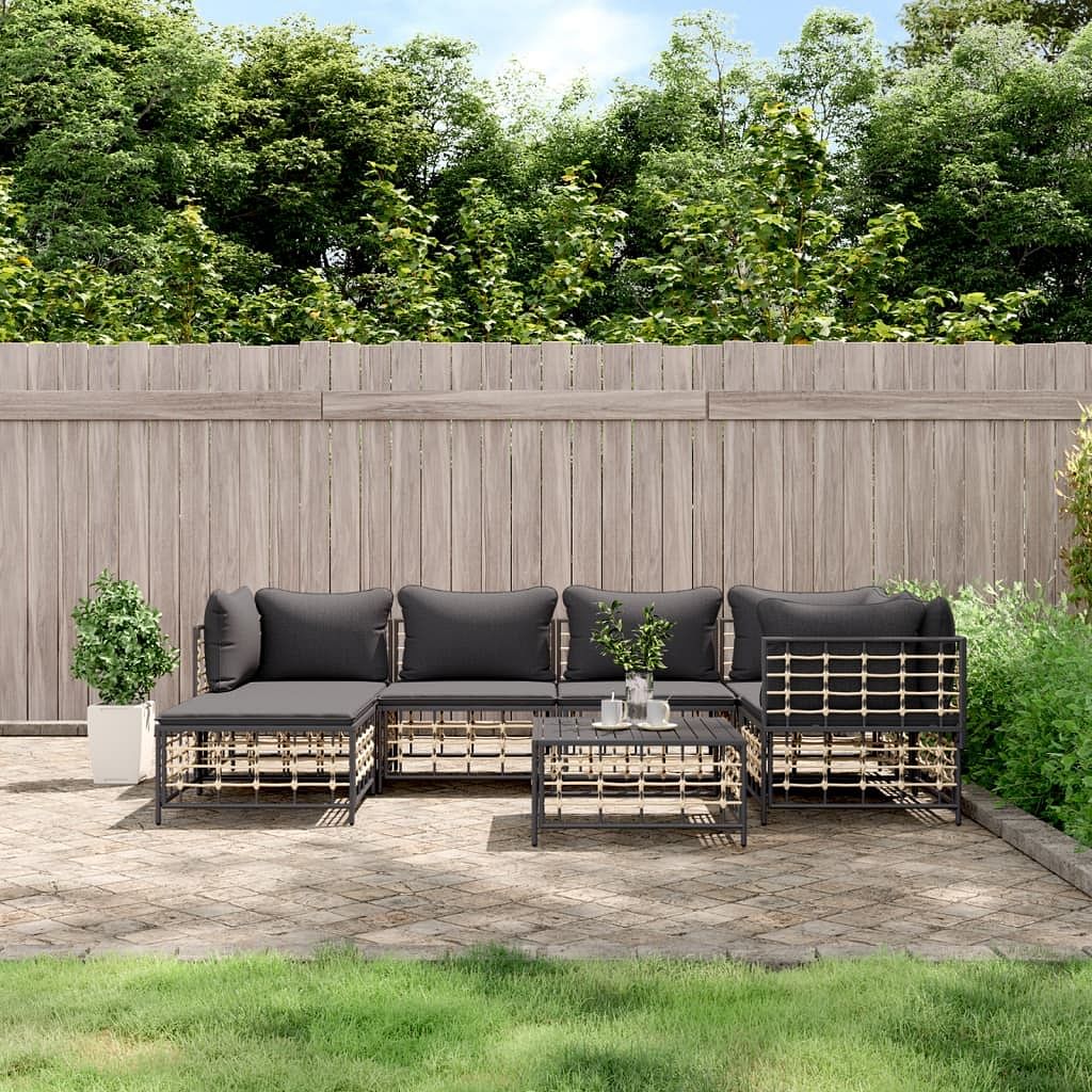 Garden lounge set anthracite