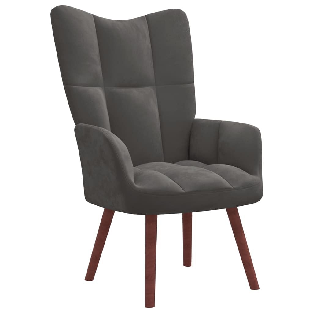 Relaxing chair dark grey