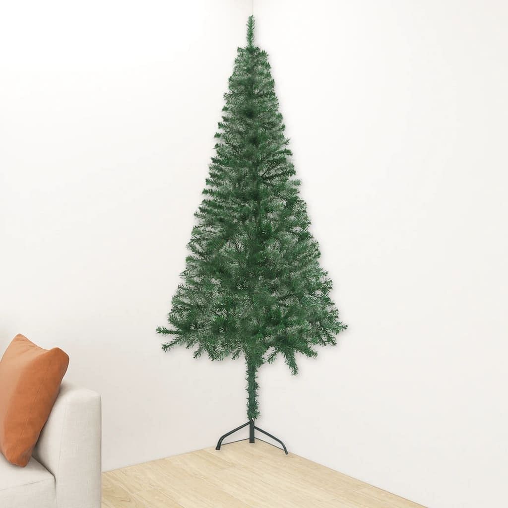 Artificial christmas tree green pvc, steel medium