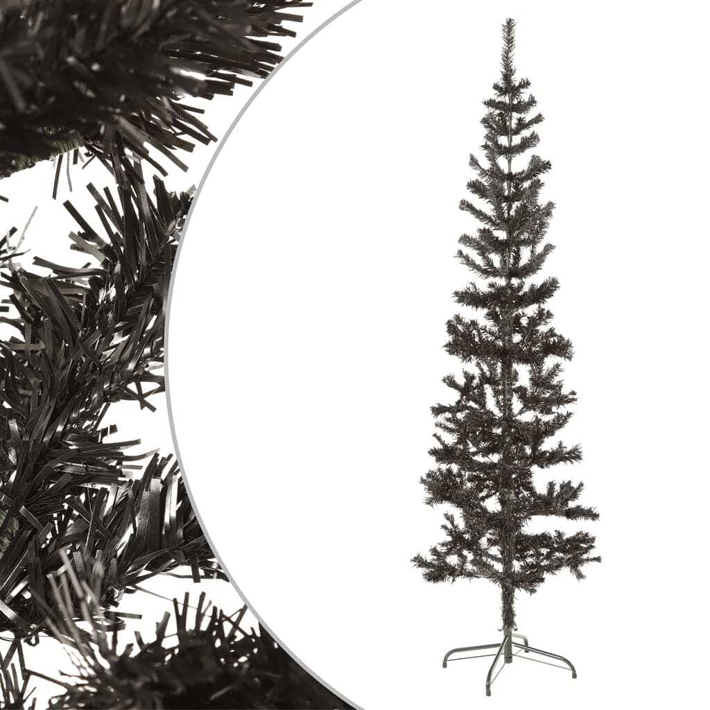 Christmas tree black pvc, steel slim adjustable armrests