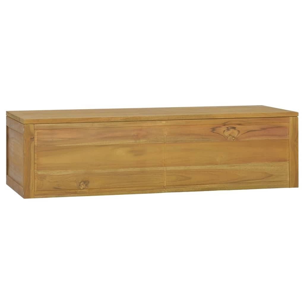 Bathroom cabinet natural teak solid teak wood