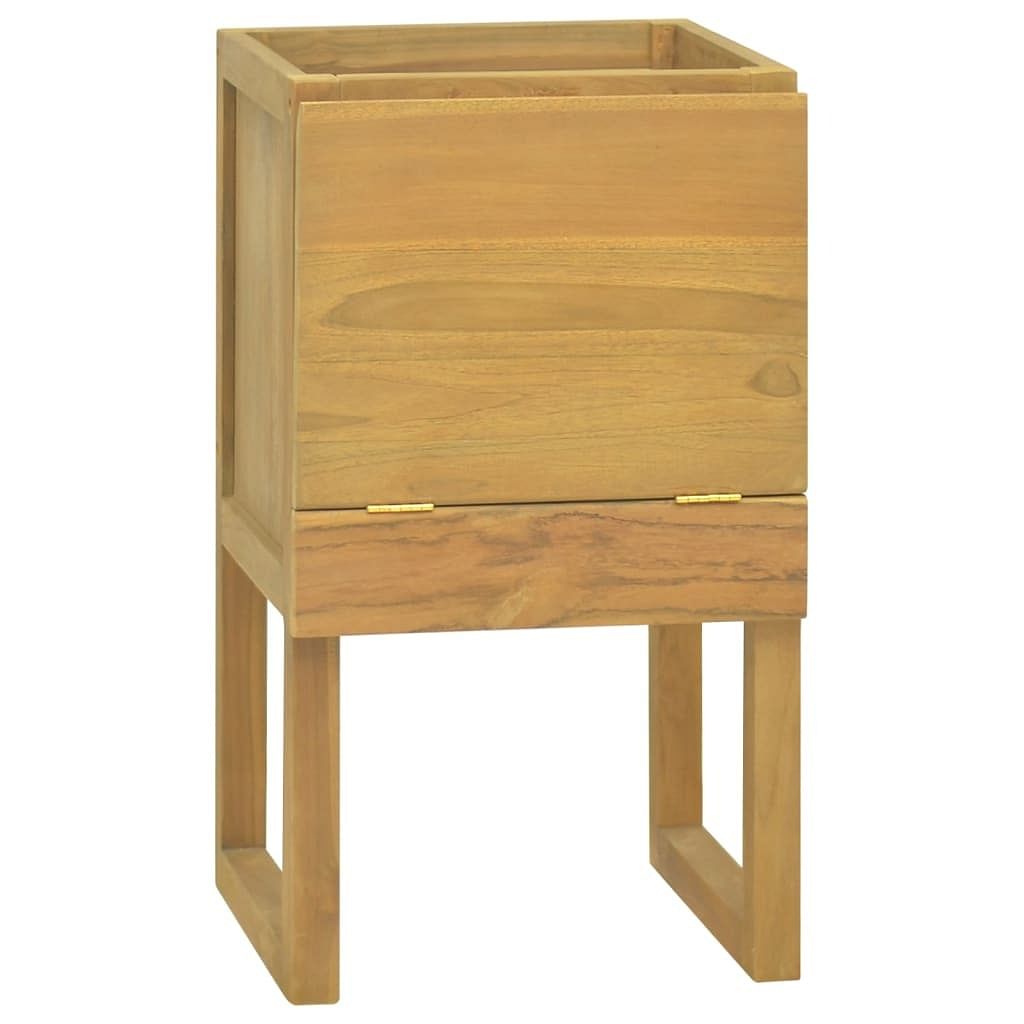 Bathroom cabinet natural teak solid teak wood medium