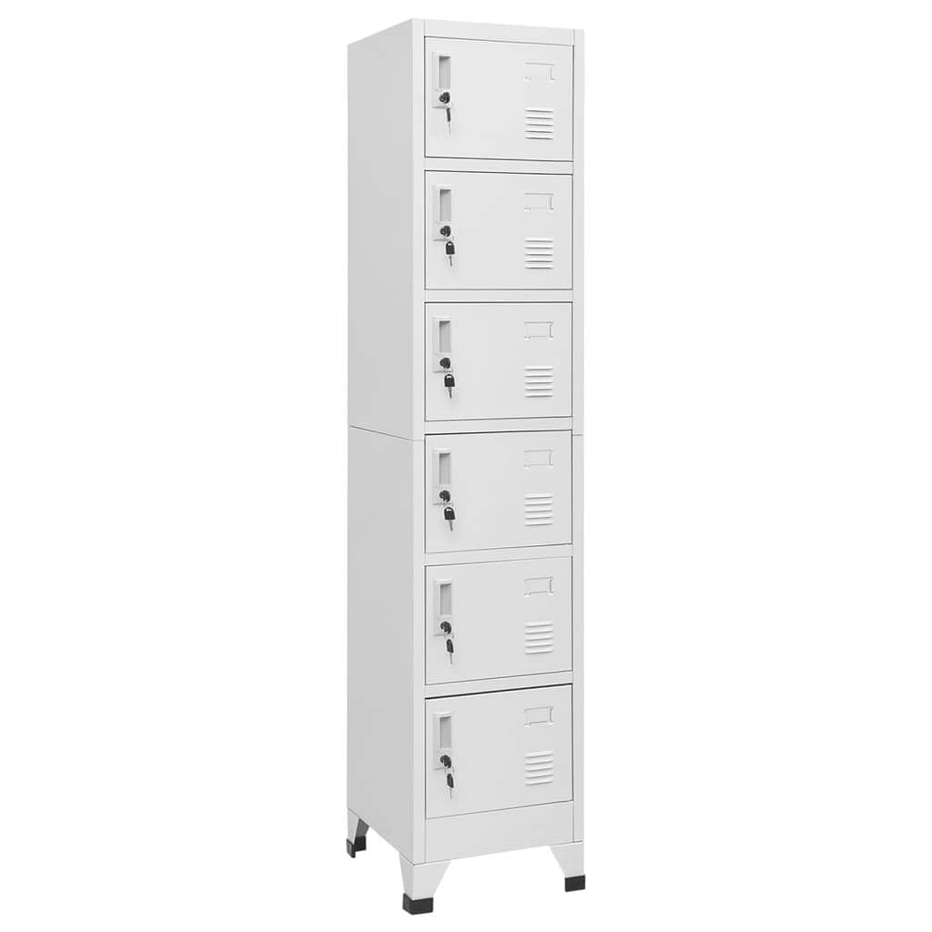 Locker cabinet light gray steel tall locker cabinet rectangular