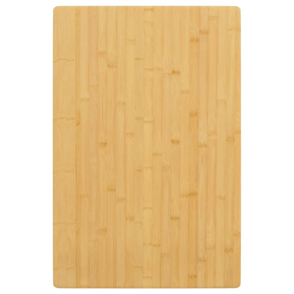 Table top bamboo bamboo with varnish finish 23.6 x 39.4 in