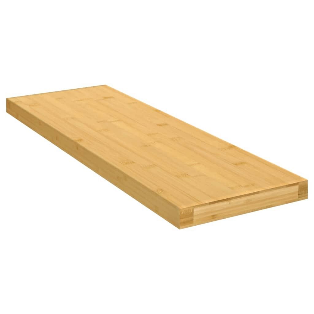 Wall shelf natural bamboo bamboo 23.6 x 7.9 in wall shelf