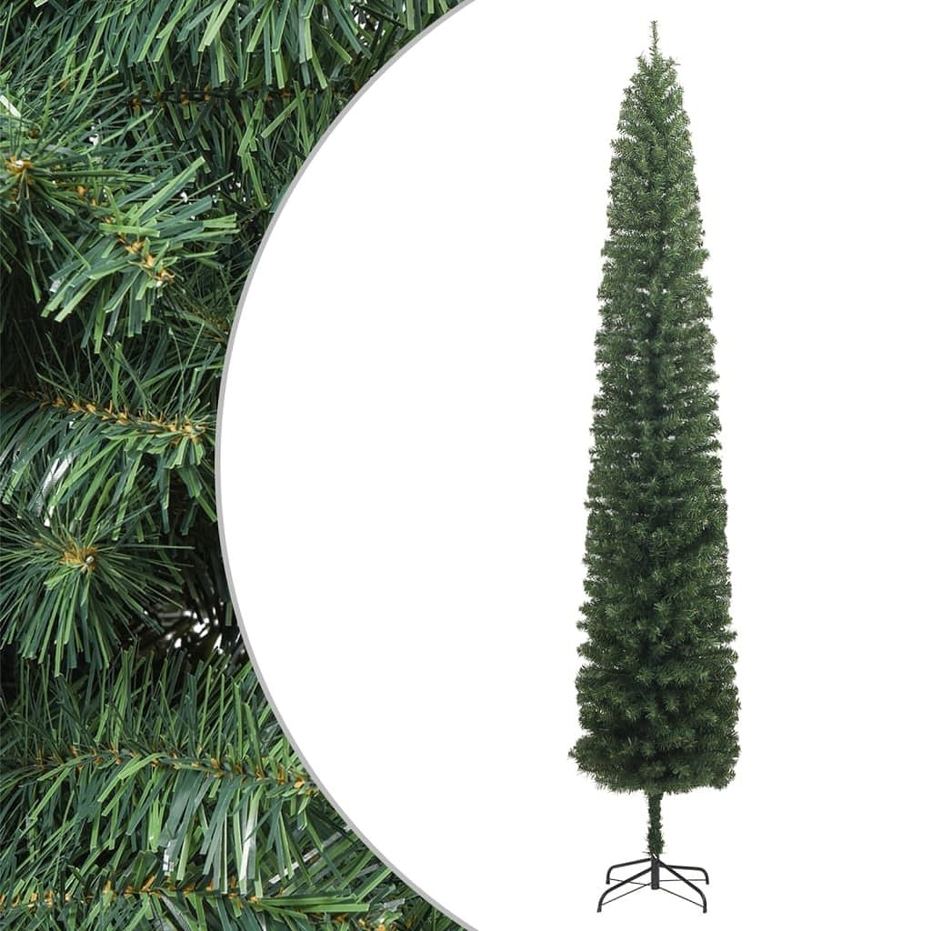 Slim christmas tree green pvc (polyvinyl chloride), metal