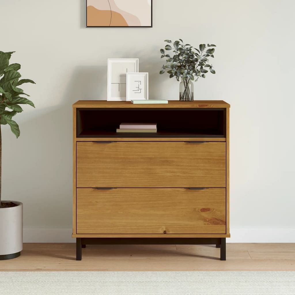 Drawer cabinet oak solid pine wood, plastic medium drawer cabinet