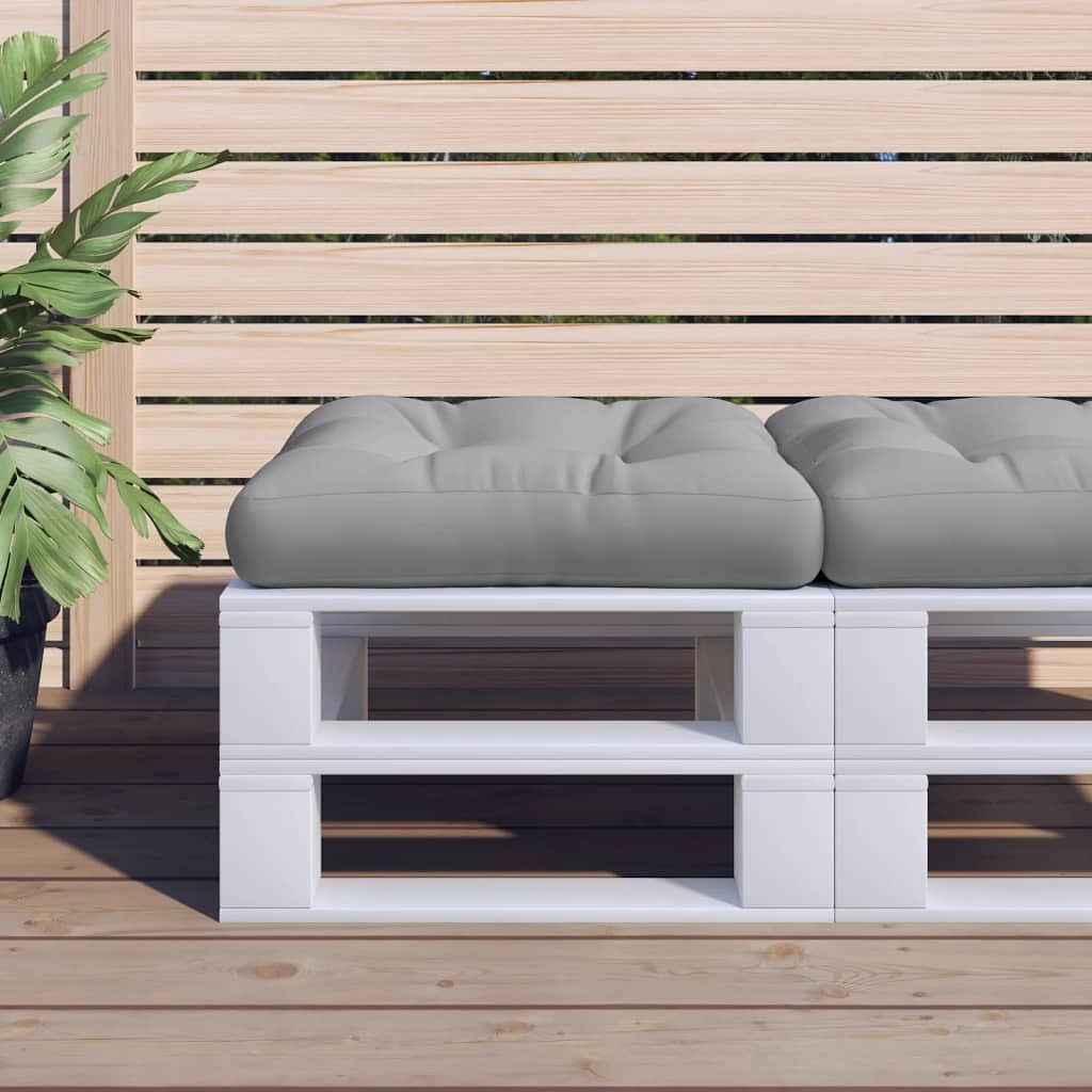 Pallet cushion green fabric (100% polyester) 7.8" x 7.8" x 1.9
