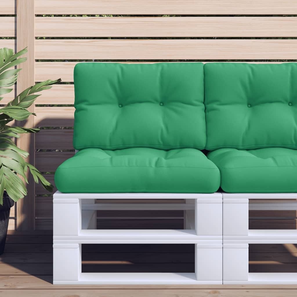 Pallet cushion green 100% polyester 19.7" x 15.7