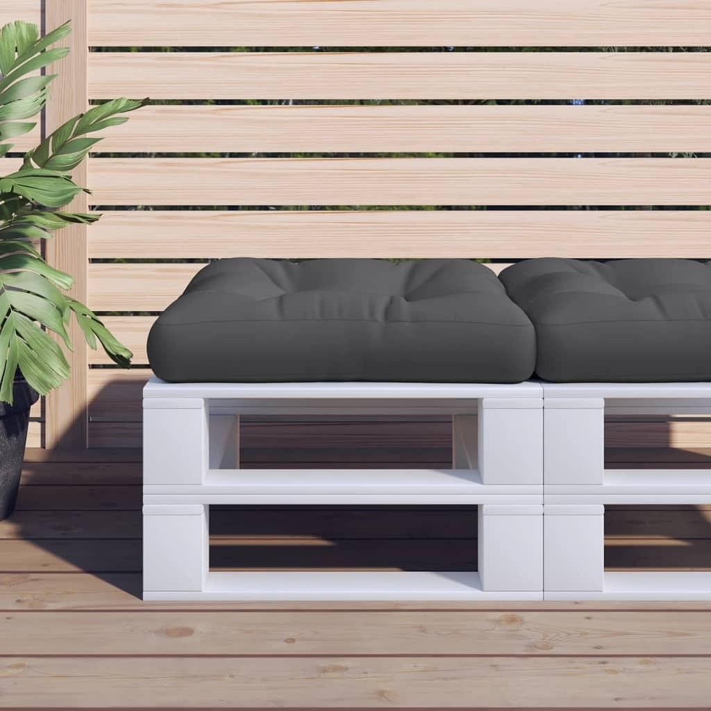 Pallet cushion black 100% polyester 22.8" x 22.8" x 3.9