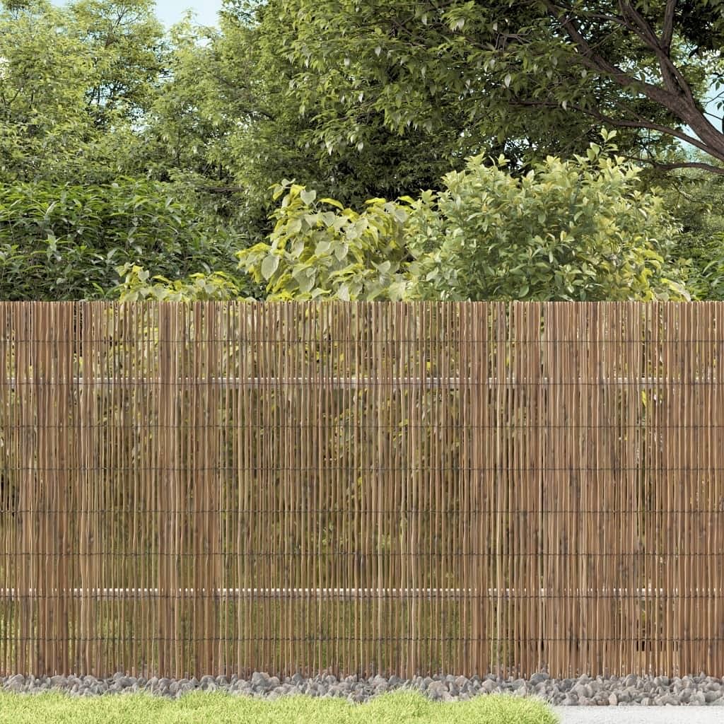 Garden fence 196.9"x31.5" reed