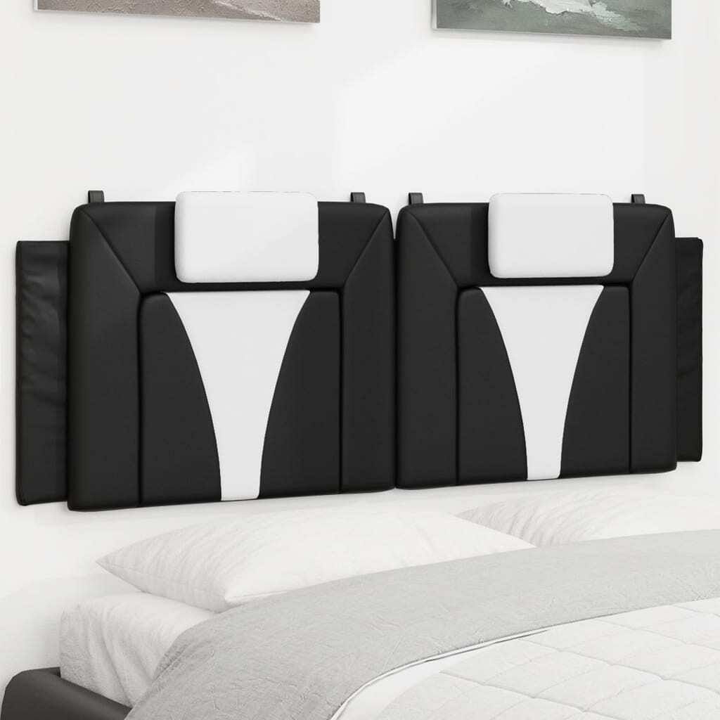Headboard cushion black and white