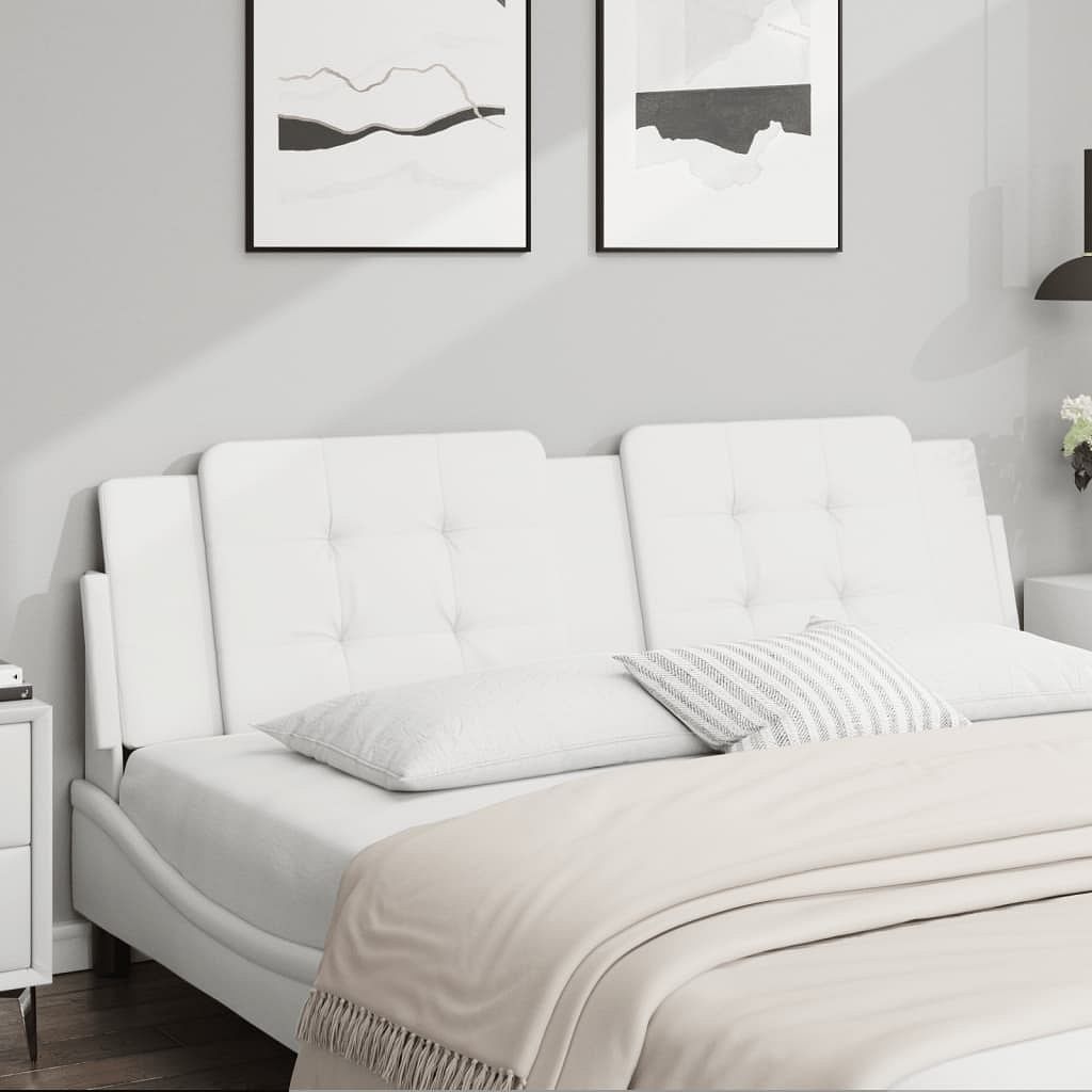 Headboard cushion white
