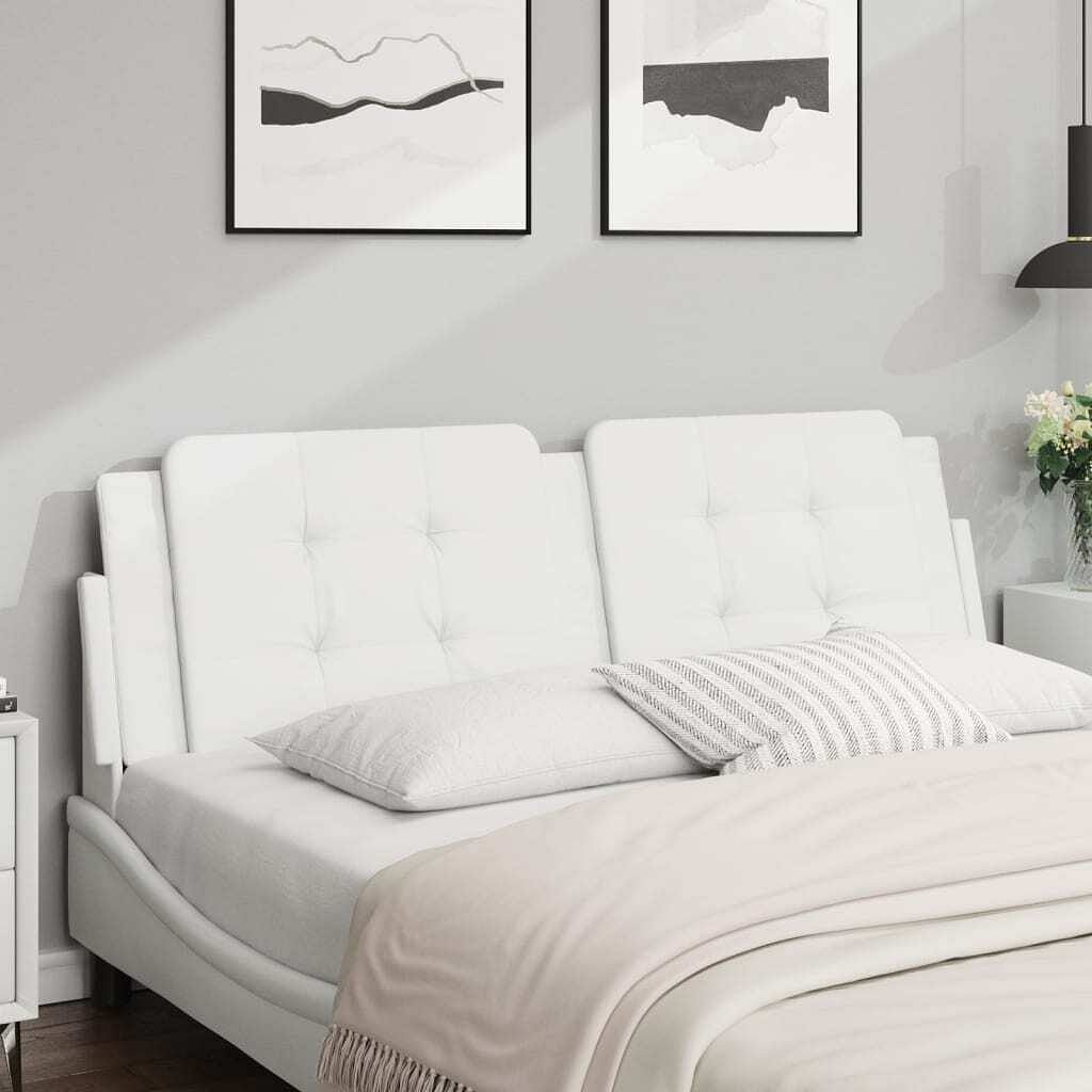 Headboard cushion white