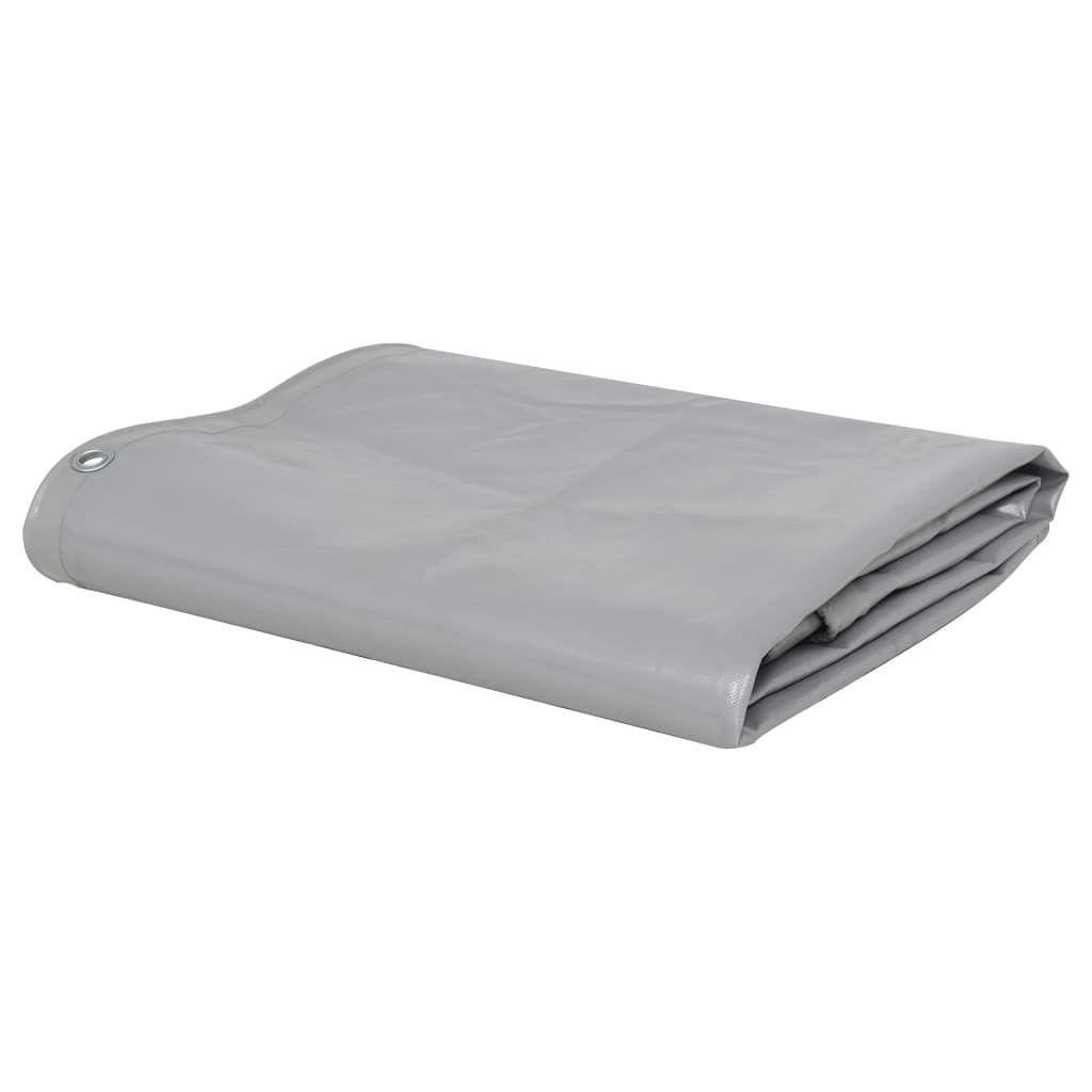 Tarpaulin 2.1 oz/ft² 13.1'x13.1' gray