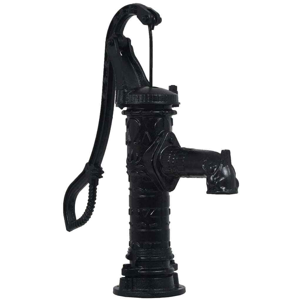Garden hand water pump cast iron