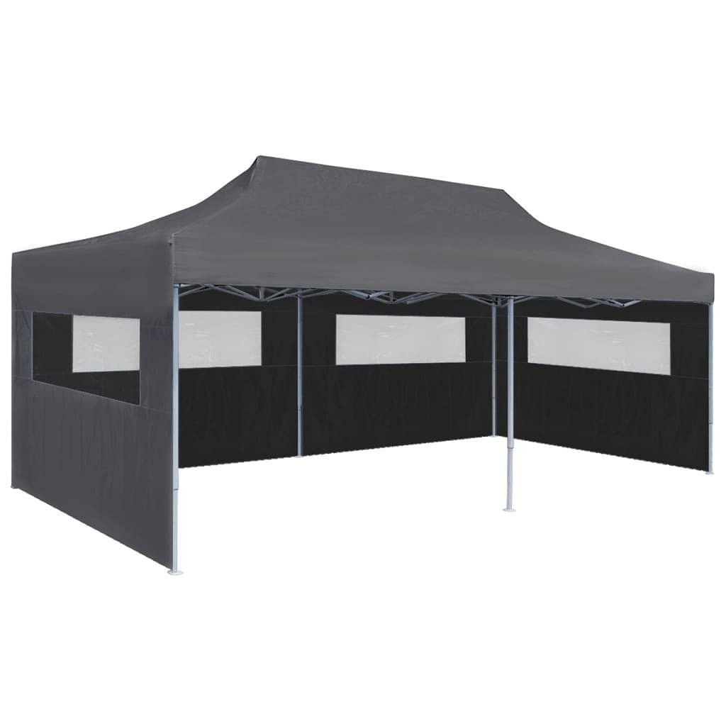 Partytent anthracite 600d oxford with pvc coating 10x20 ft