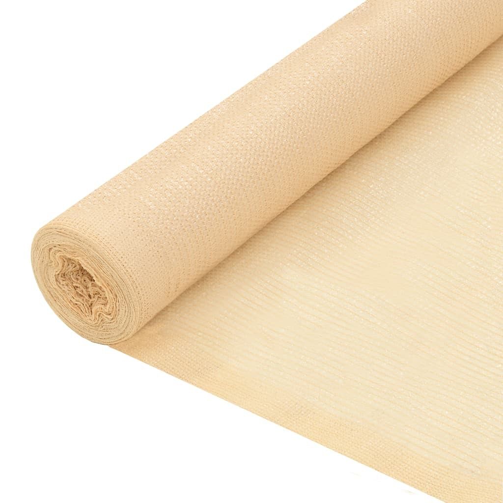 Privacy net hdpe 6.6'x32.8' beige