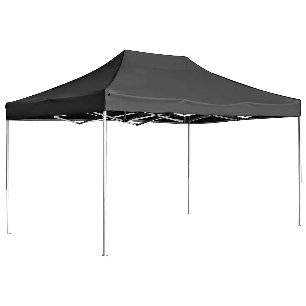 Party tent anthracite aluminum alloy, oxford fabric with pvc coating