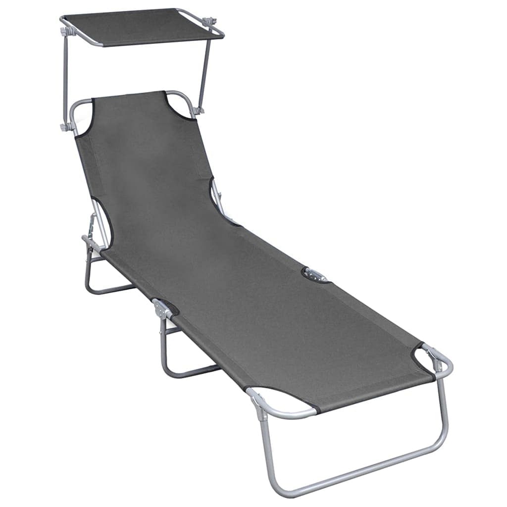 Sunlounger gray