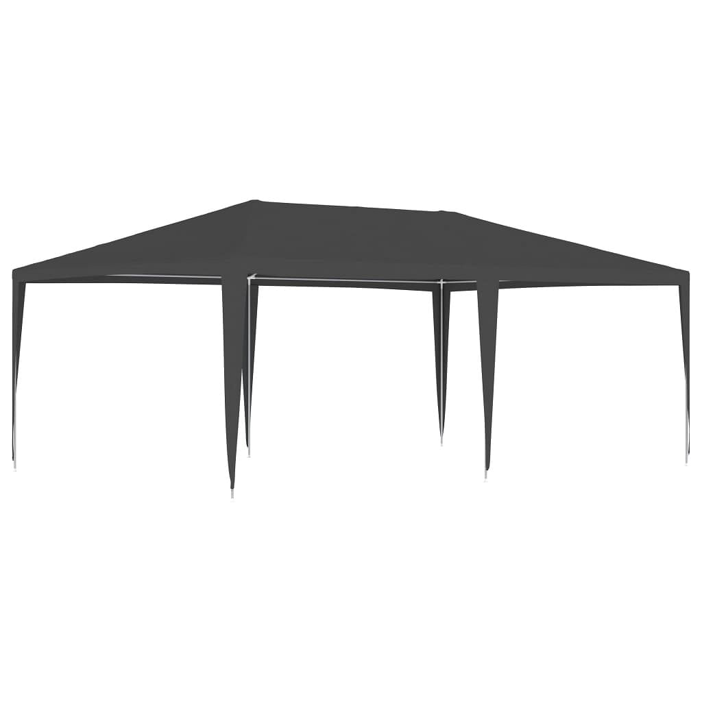 Party tent anthracite polyethylene, steel large