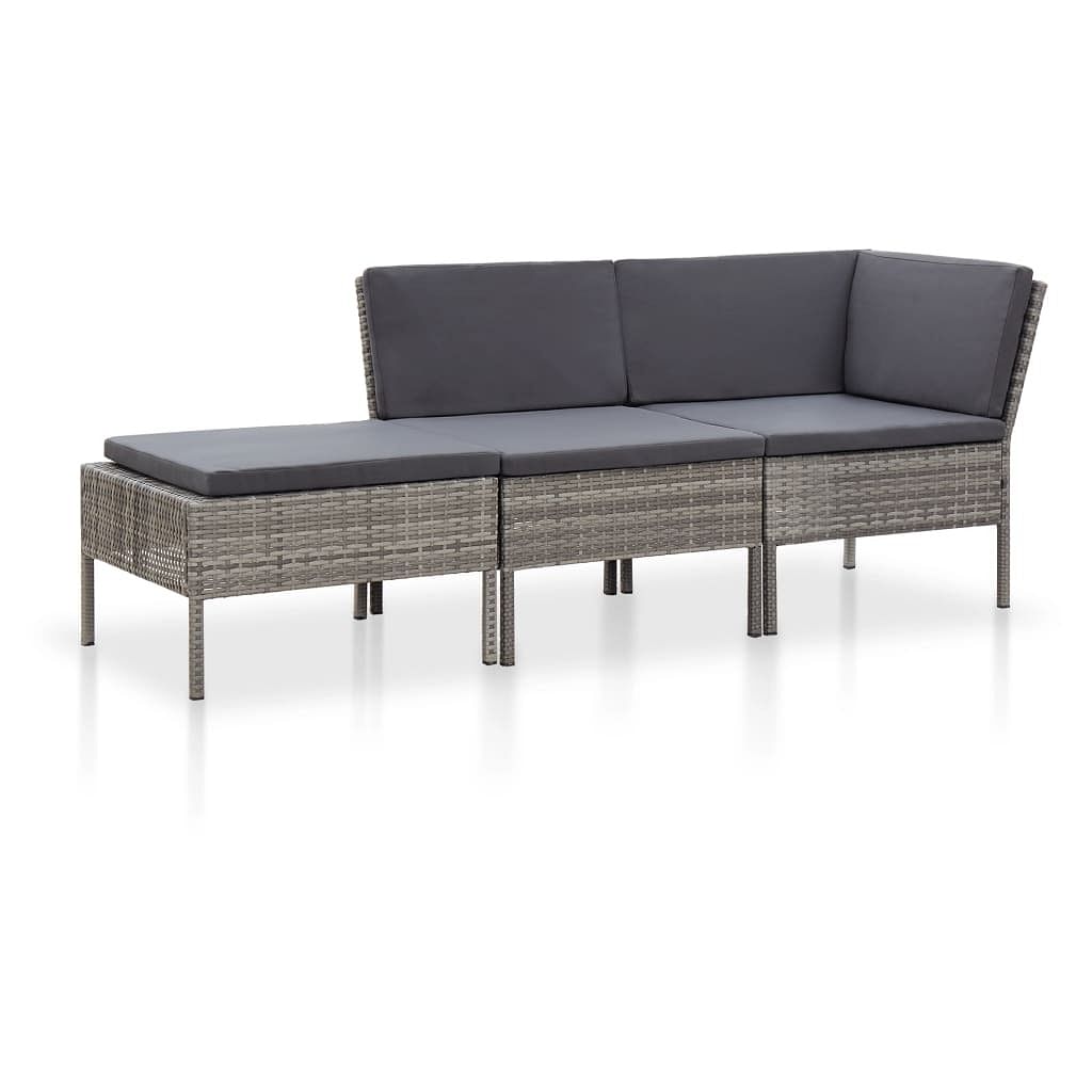 Garden lounge set grey, anthracite