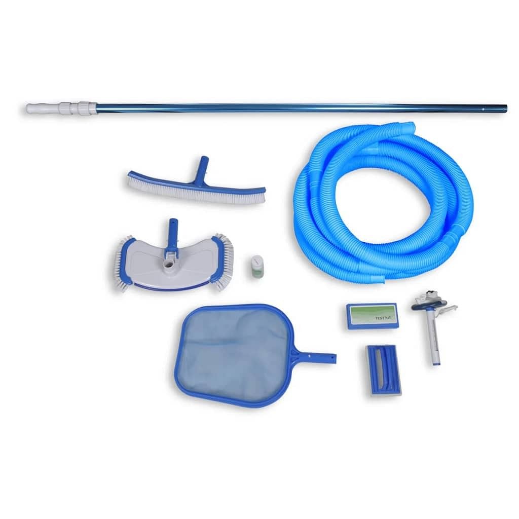 Swimming pool accessory white, blue abs, pp, aluminum portable