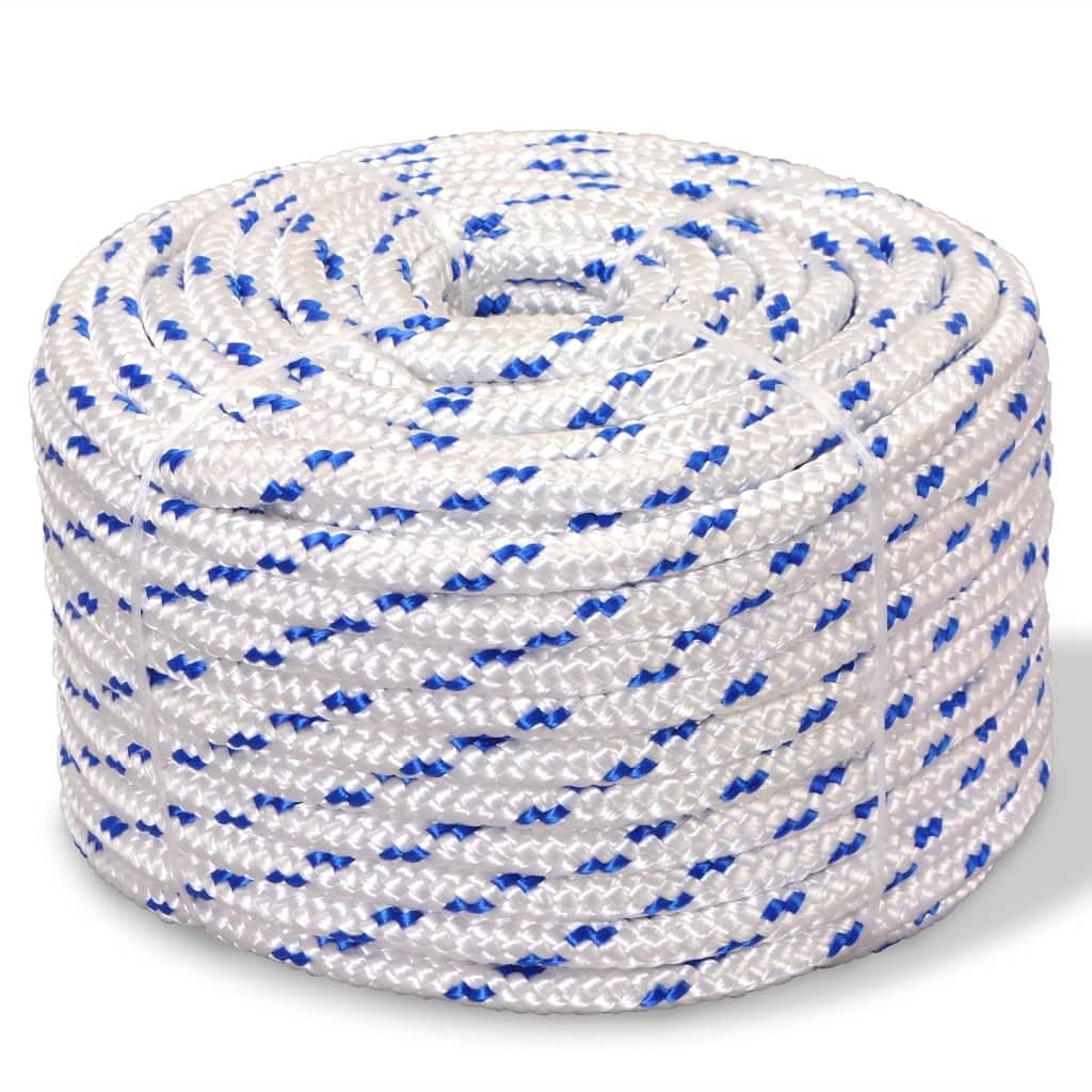 Marine rope polypropylene 0.31" 3937" white