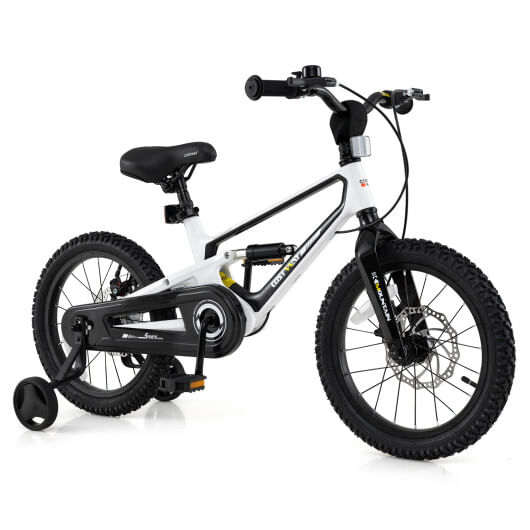16 inch kids bike magnesium alloy bicycle adjustable for aged 4 to 7-16 inches