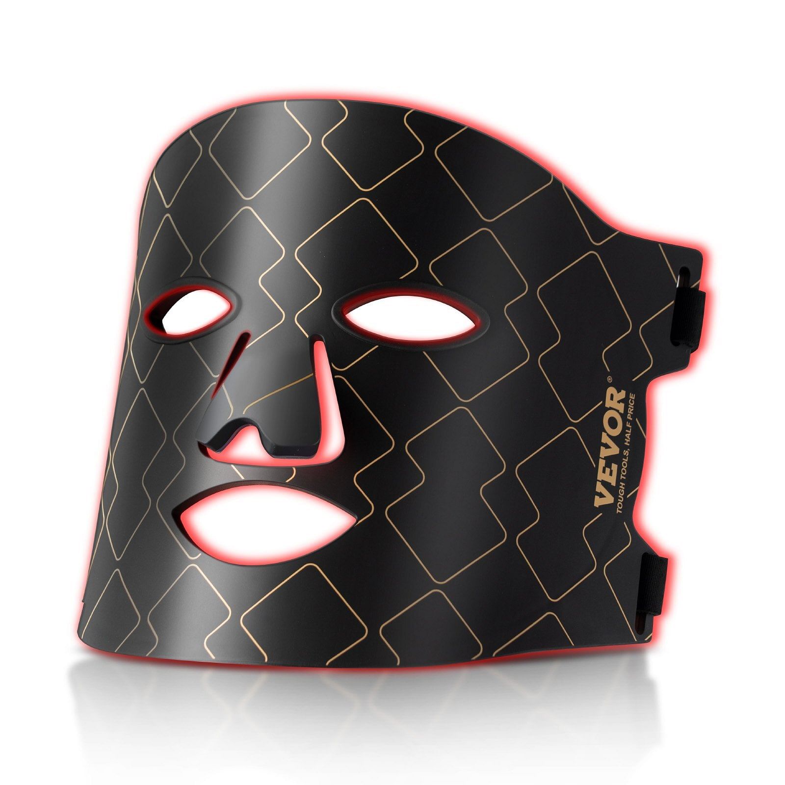 Vevor red light therapy for face led face mask light therapy with 3 wavelengths