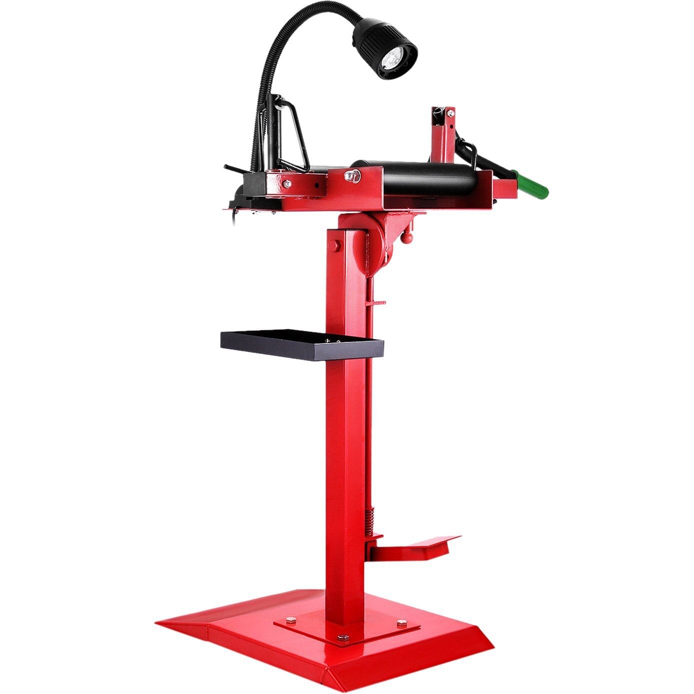Vevor manual tire spreader portable tire changer with stand adjustable led light tire spreader tool for light truck and car