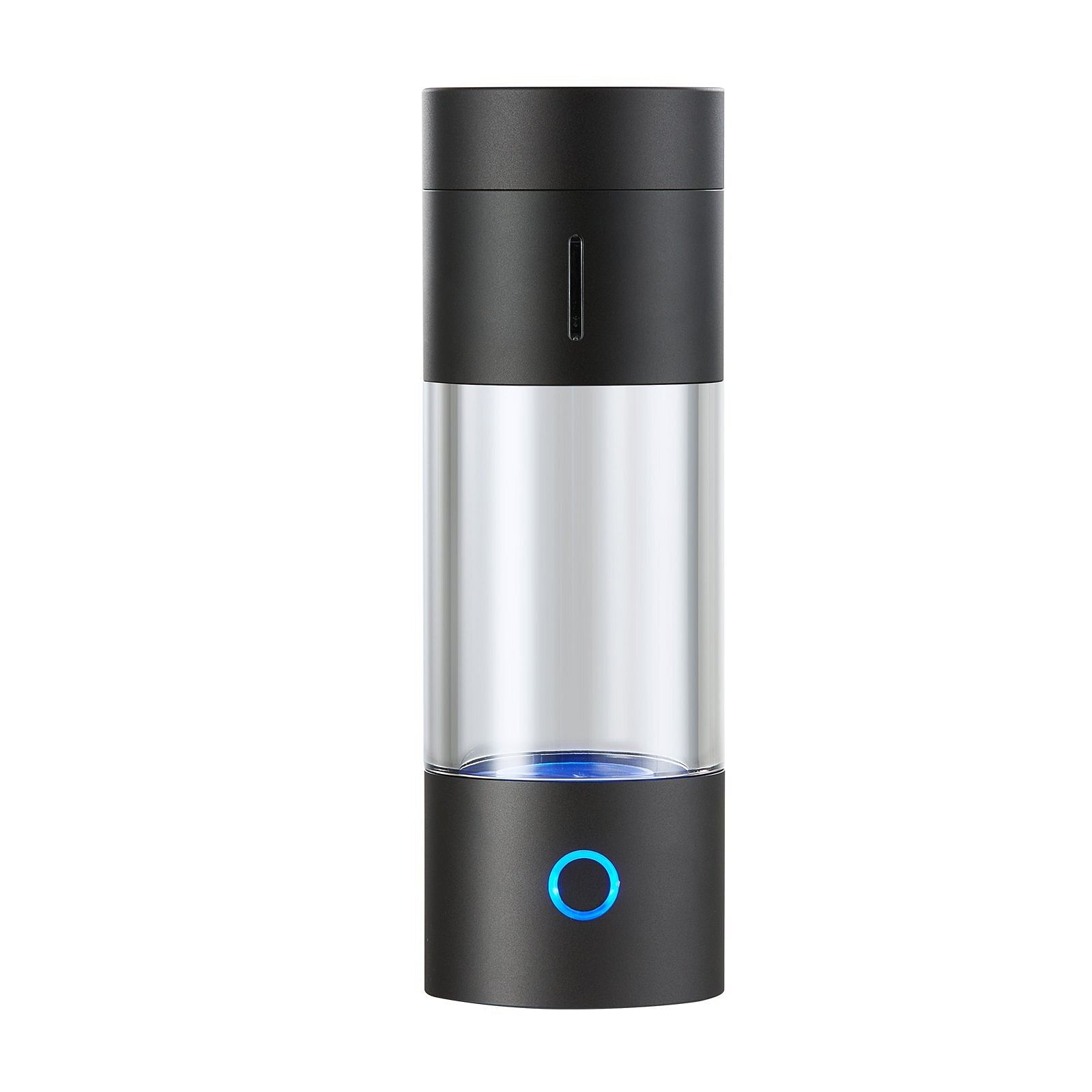 Vevor hydrogen water bottle generator, 230 ml / 8.1 oz capacity portable hydrogen water maker, spe technology hydrogen rich water ionizer machine with nasal inhalation tube and self-cleaning