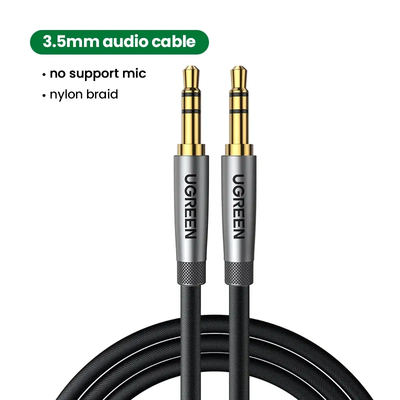Color: red, length: <=0.5m, ships from: china - ugreen 3.5mm aux cable 4 pole trrs 4-conductor auxiliary male to male stereo jack hifi support microphone function audio cable