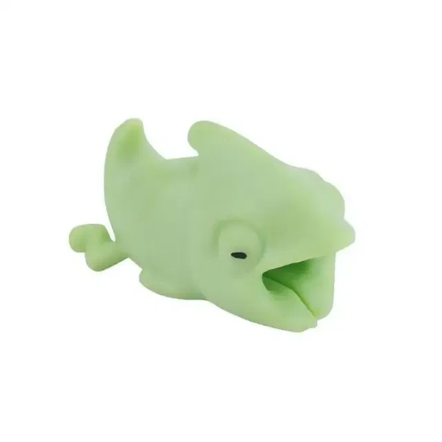 Color: pink - 1pc cartoon animal cable protector cord wire protection mini cover charging cable winder high quality protector for usb c