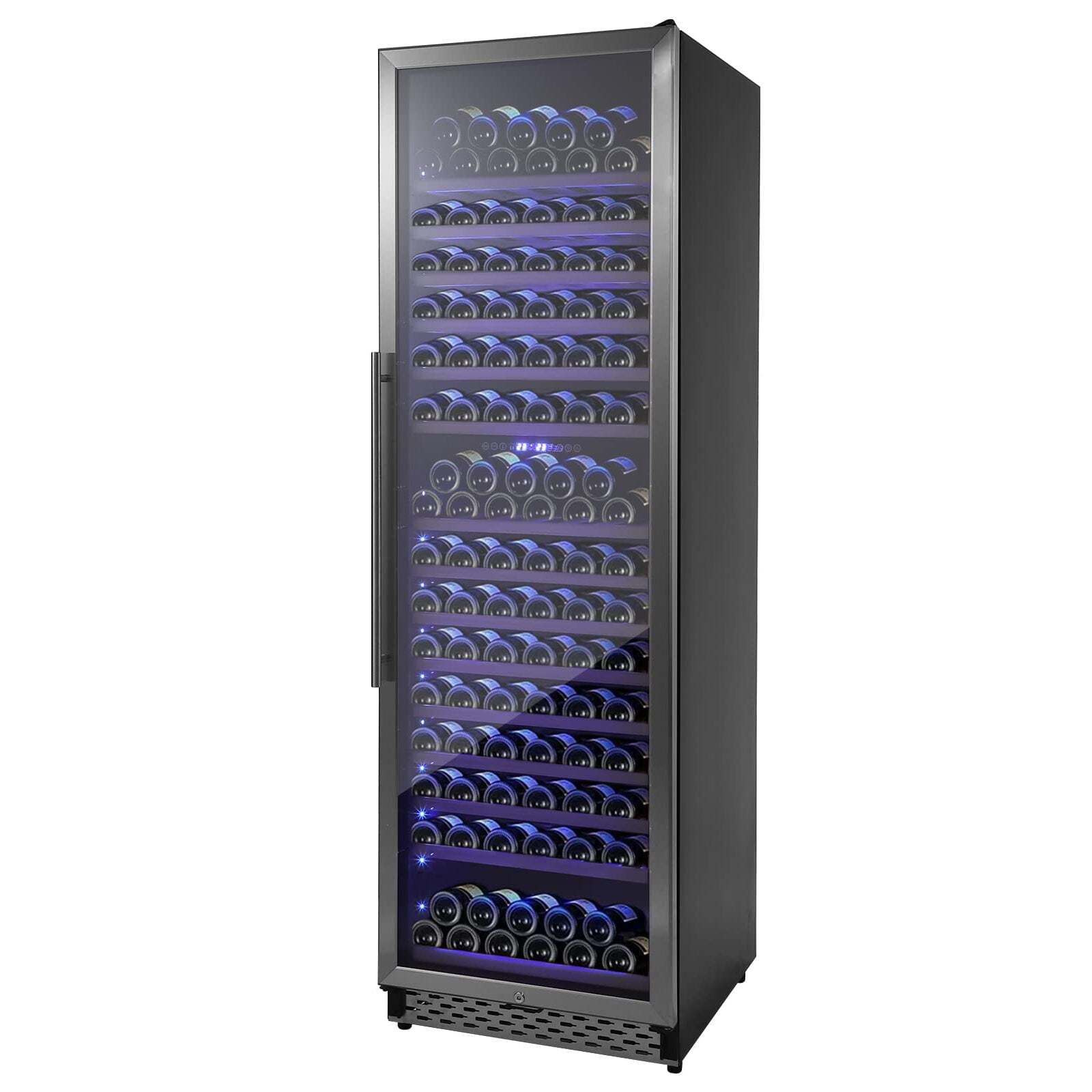 Us garvee 24 inch tall wine cooler refrigerator 187 bottles wine fridge built-in freestanding wine cooler with professional compressor