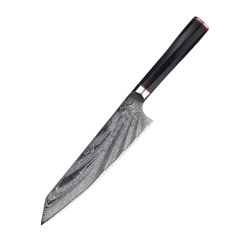 Japanese imported damascus steel slicing knife kitchen knife for cutting meat