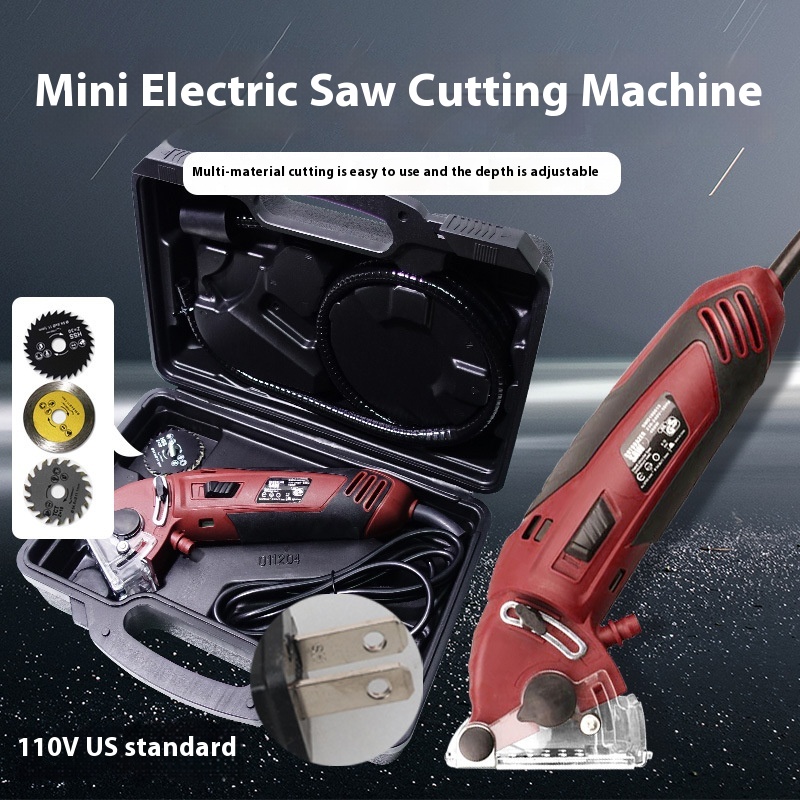 Mini cutting machine with multiple functions