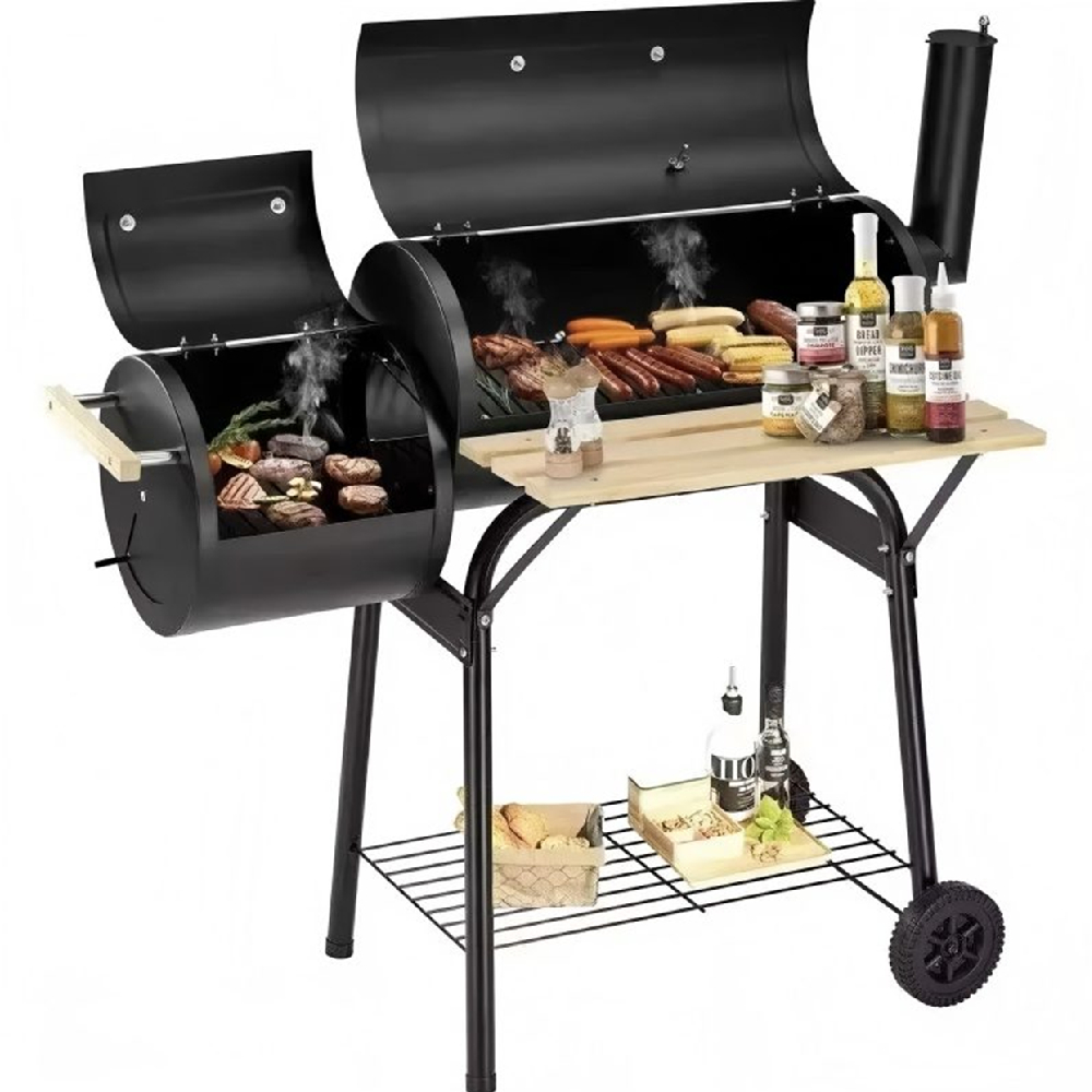 Fashionable and personalized assembled barbecue grill