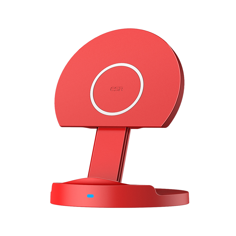 Compatible with apple , foldable wireless charger fast charging stand