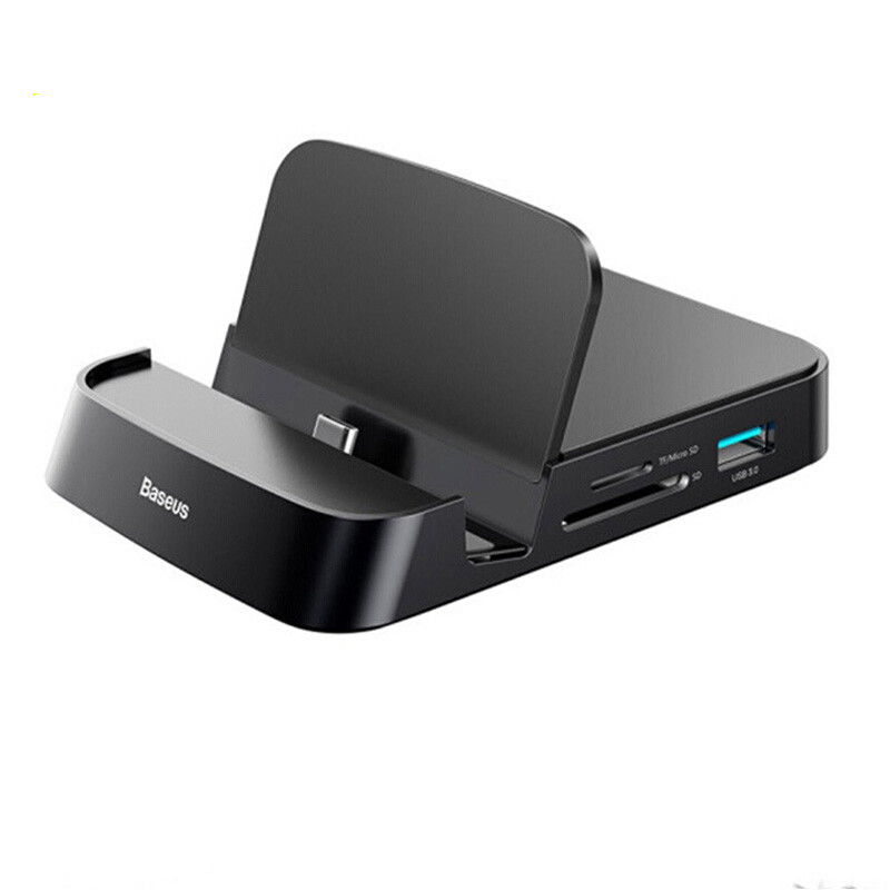 Color: 7in1 multifunction - mobile phone smart docking station huawei p40 mate30 20pro p20 honor v20 samsung s8 note9 s10 connected to tv screen hdmi converter