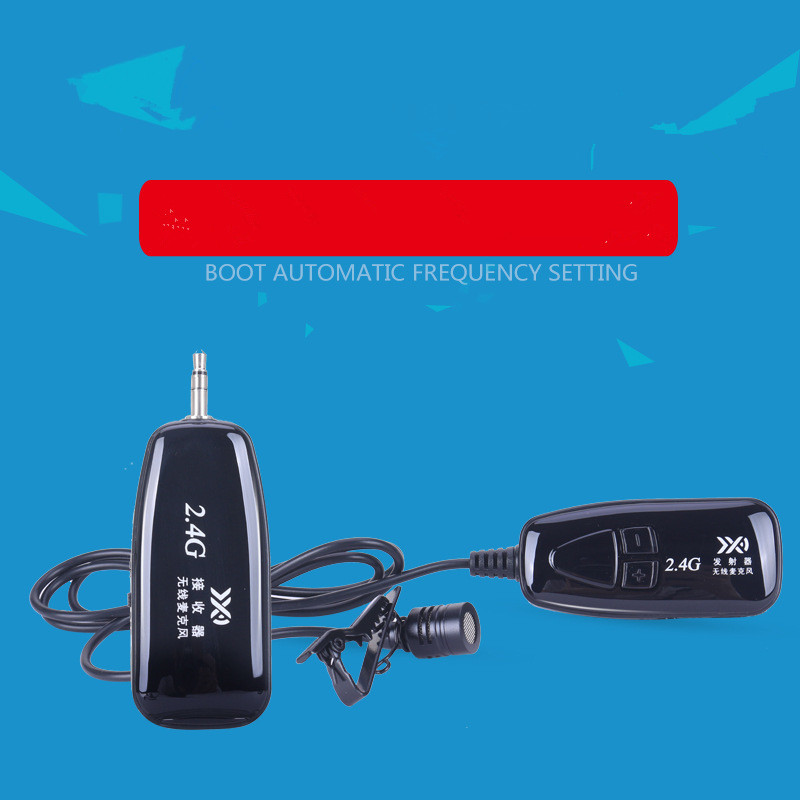 2.4g lavalier wireless microphone live broadcast