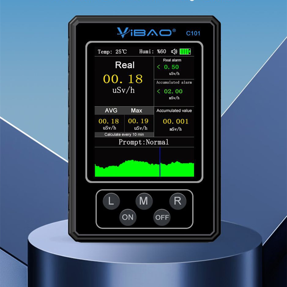 Household minimalist portable nuclear radiation detector