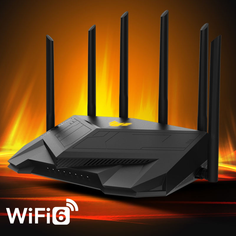Dual-frequency gigabit wireless router wifi6 e-sports ax3000v2 small cyclone