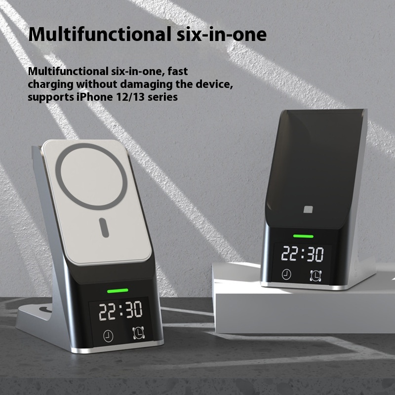 Six-in-one multifunctional wireless charger